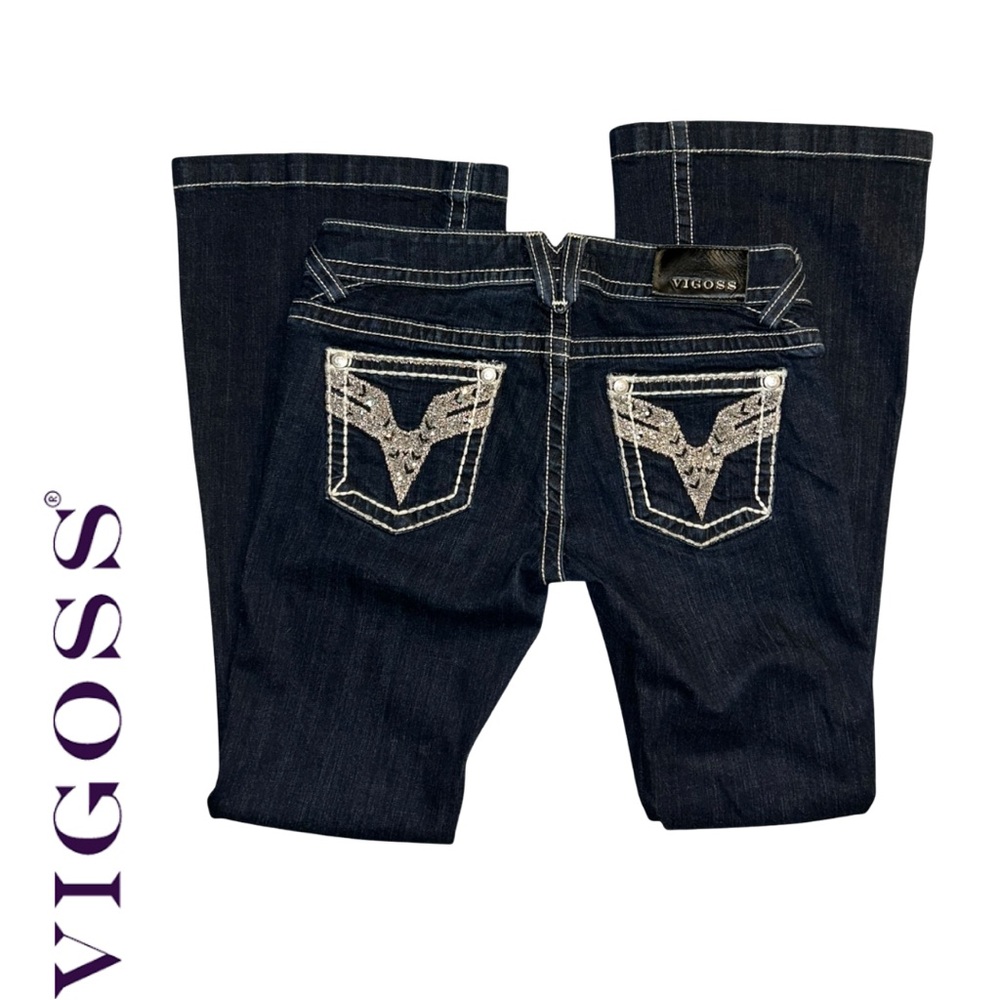 Vigoss Women's Indigo Boot Cut Jeans